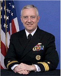 Rear Admiral David Titley is a panelist Tuesday on national security implications of climate change.