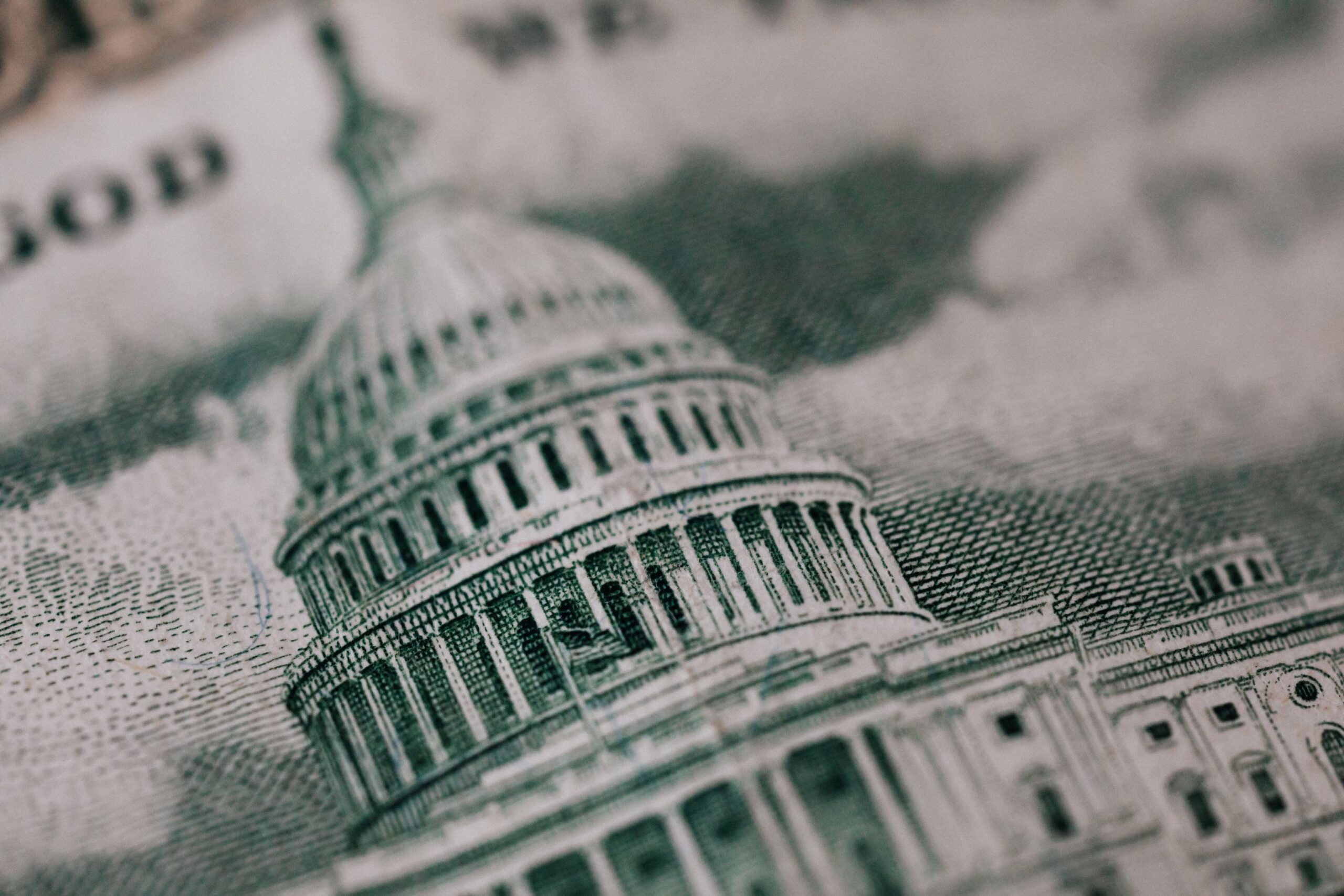 The U.S. Capitol Building on a banknote
